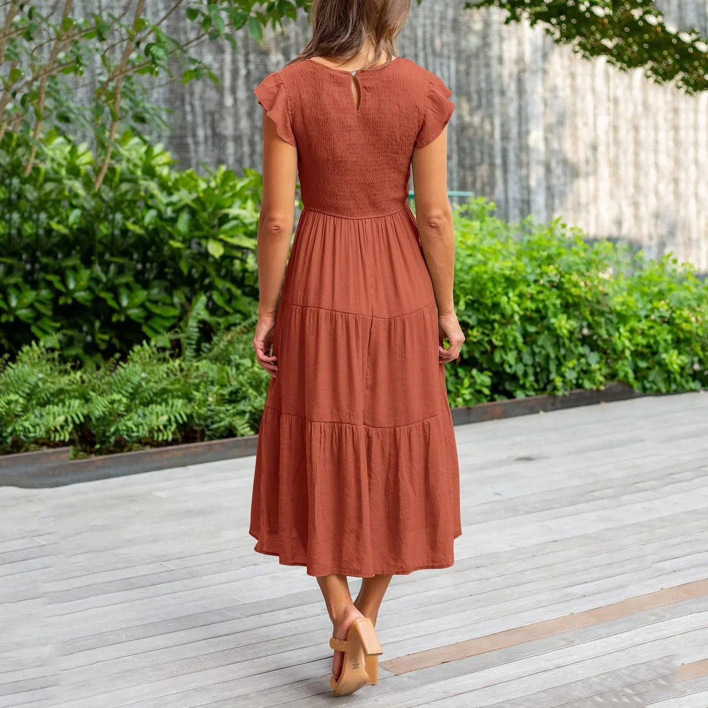 Vestido largo de fiesta sofisticado - Vestiria