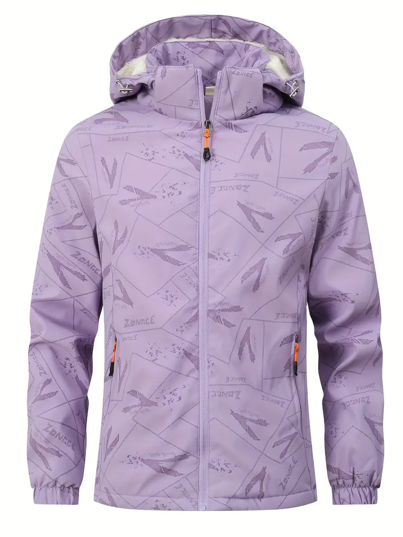Chaqueta ligera de pelo sintético abrigada