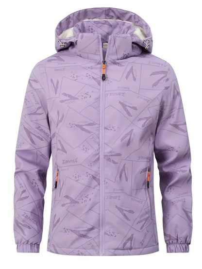 Chaqueta ligera de pelo sintético abrigada