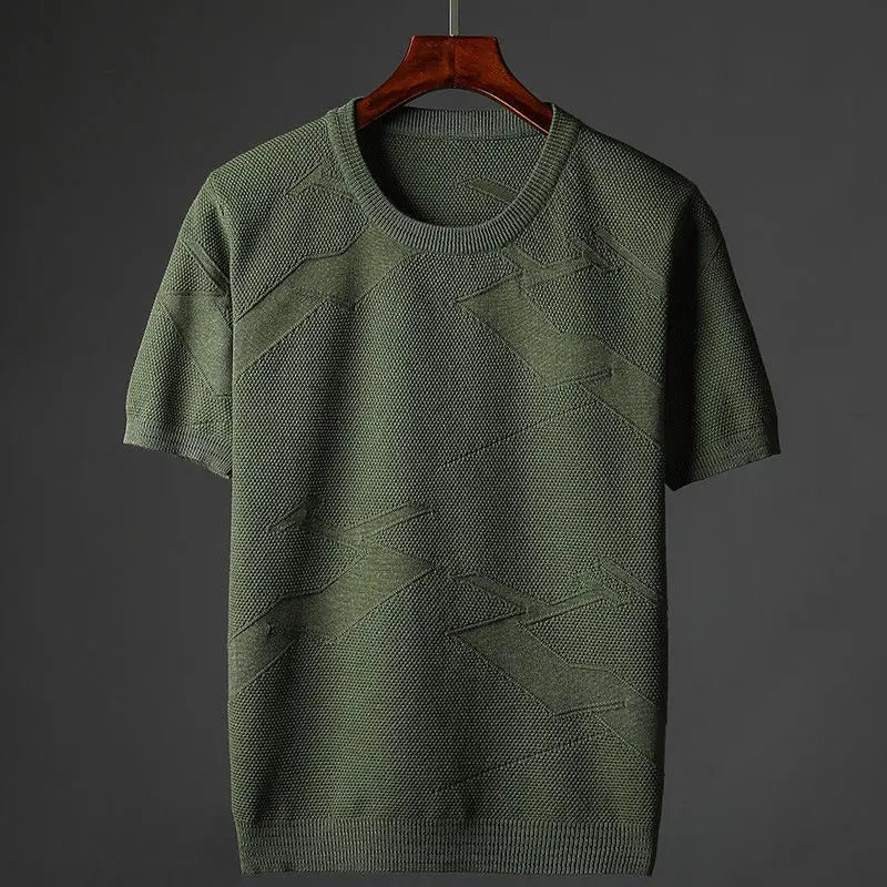 Camiseta de Punto Clásica Mujer