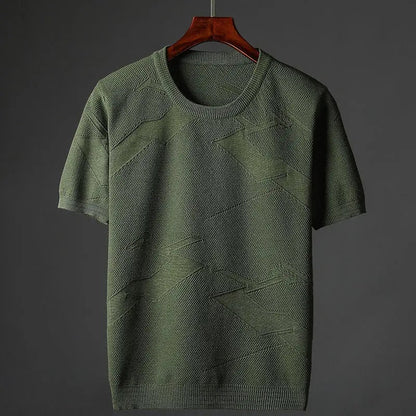Camiseta de Punto Clásica Mujer