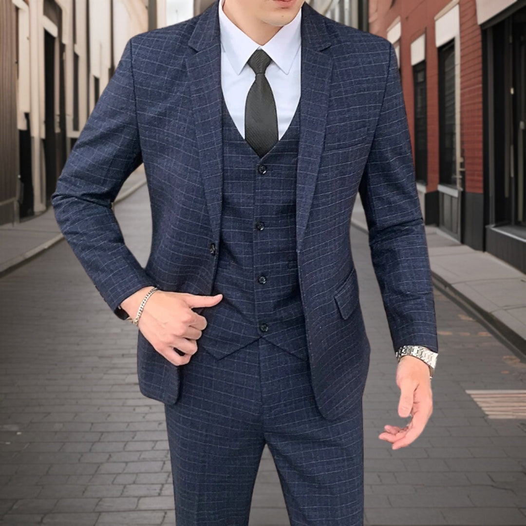 Traje Clásico 3 Piezas de Caballero