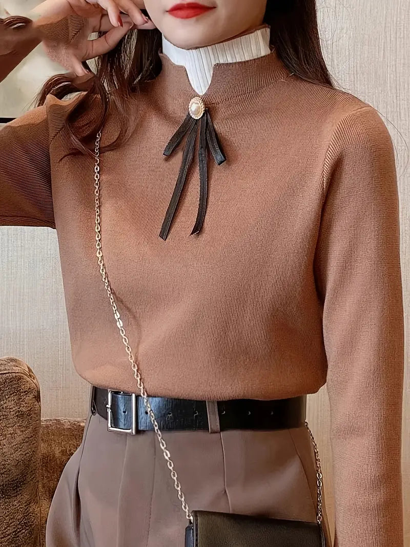 Blusa de Mujer Algodón Cuello Volante Elegante