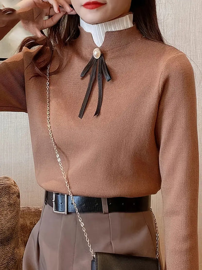 Blusa de Mujer Algodón Cuello Volante Elegante