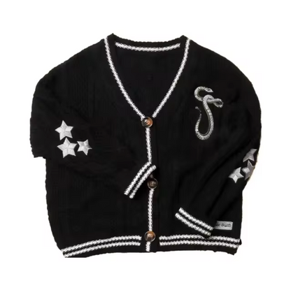 Jersey Punto Clásico Vintage Mujer