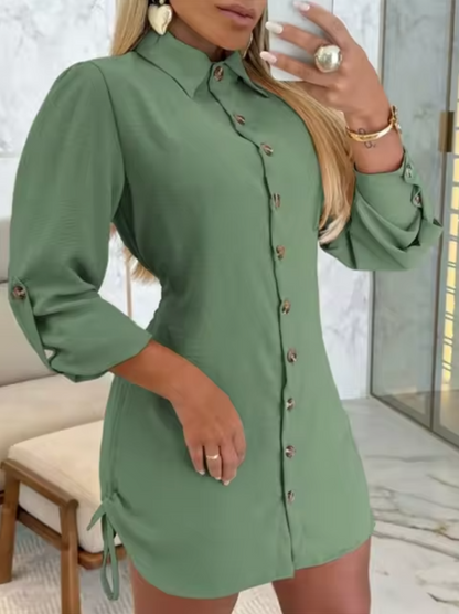 Vestido Camisero Chic Mujer