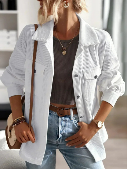 Chaquetón Pana Clásico Mujer