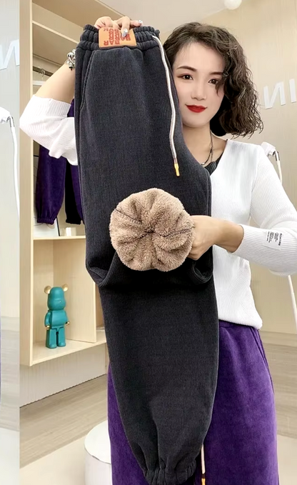 Pantalón Deportivo Felpa Suave Cálido