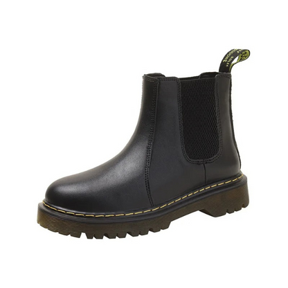 Botas Chelsea Mujer Cuero Tiras Comfortables