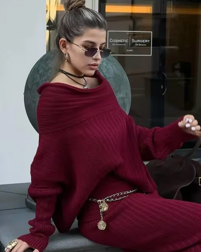 Conjunto de Punto Invierno Cálido y Acogedor