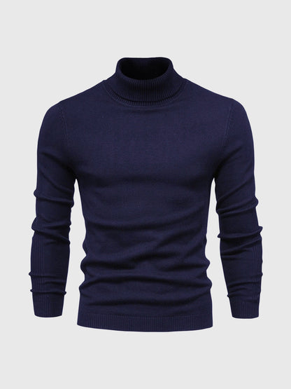 Jersey Hombre Cuello Alto Estilo Moderno