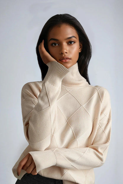 Sudadera Mujer Cuadros Invierno Cálido - Vestiria
