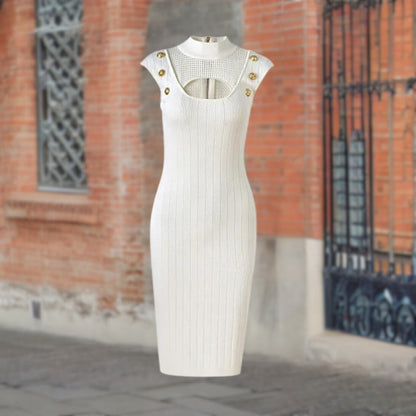 Vestido Elegante de Mujer de Estilo Clásico