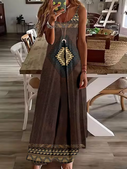 Vestidos Boho Grande Estilo Retro