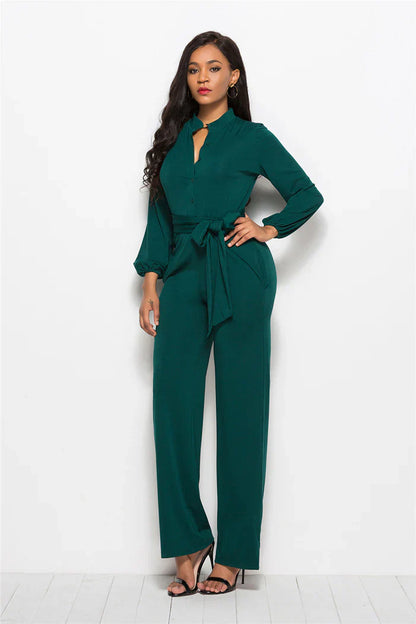 Mono Mujer Elegante Cuello Alto