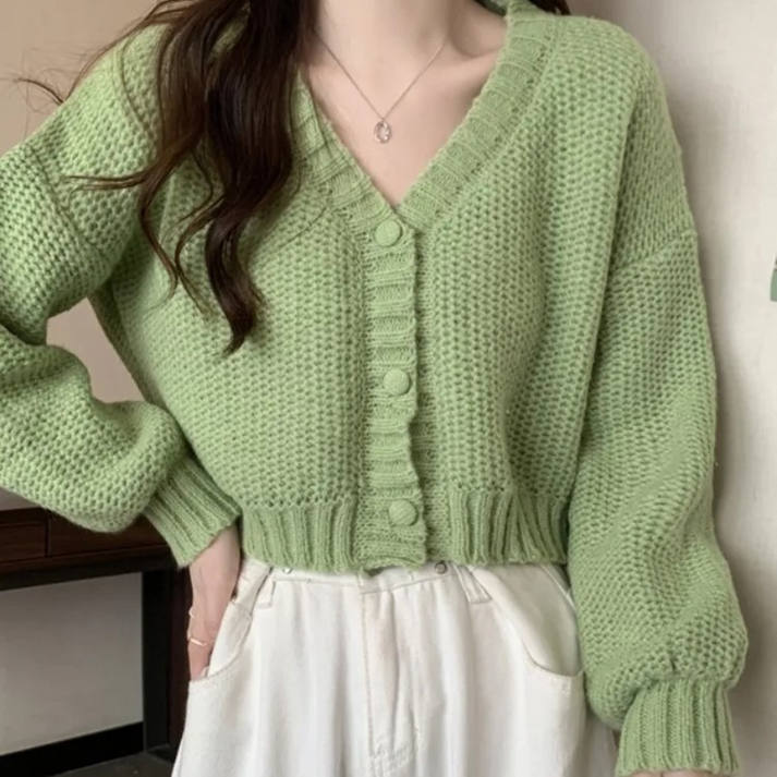 Jersey Cuello V Mujer Cómodo