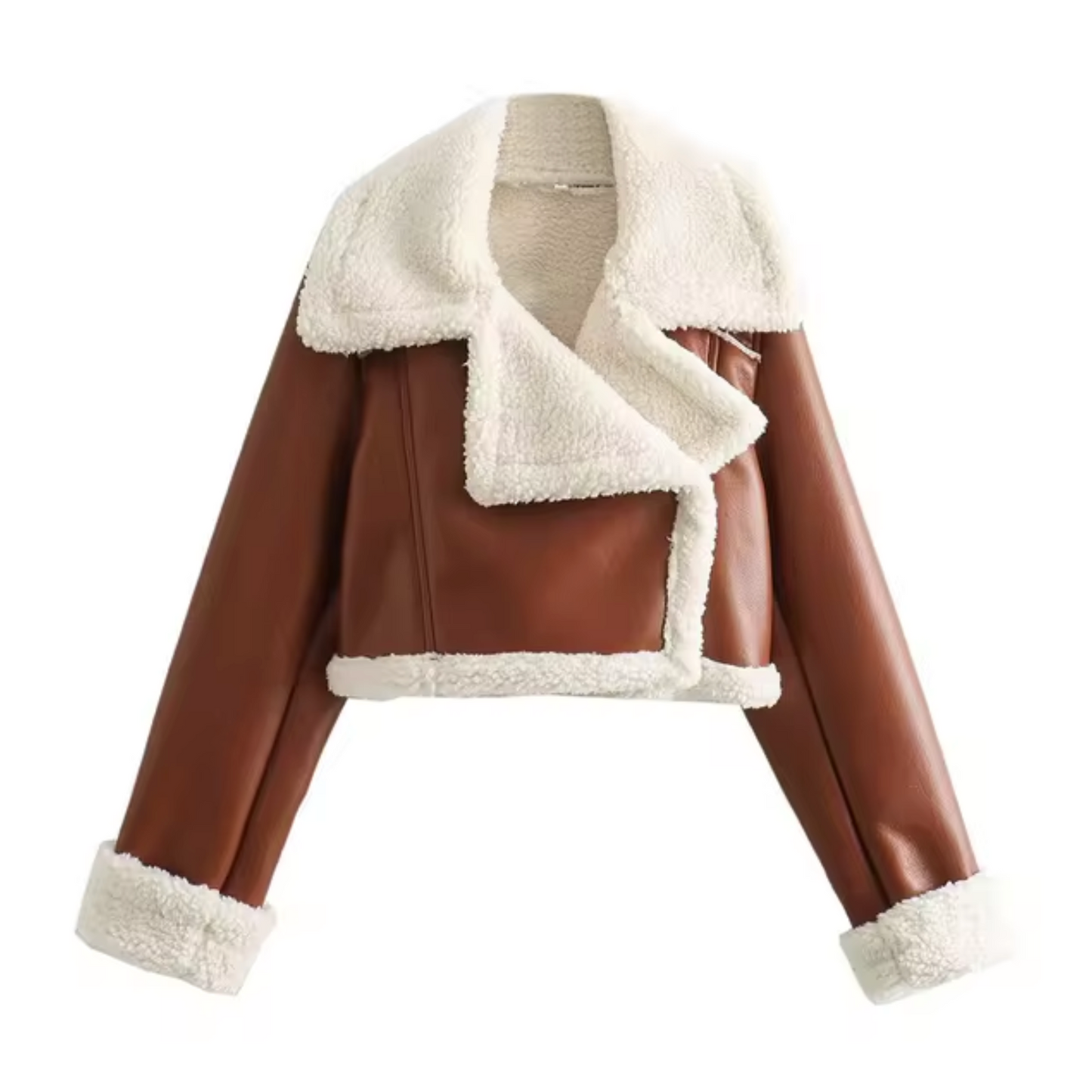Chaqueta de cuero estilo urbano