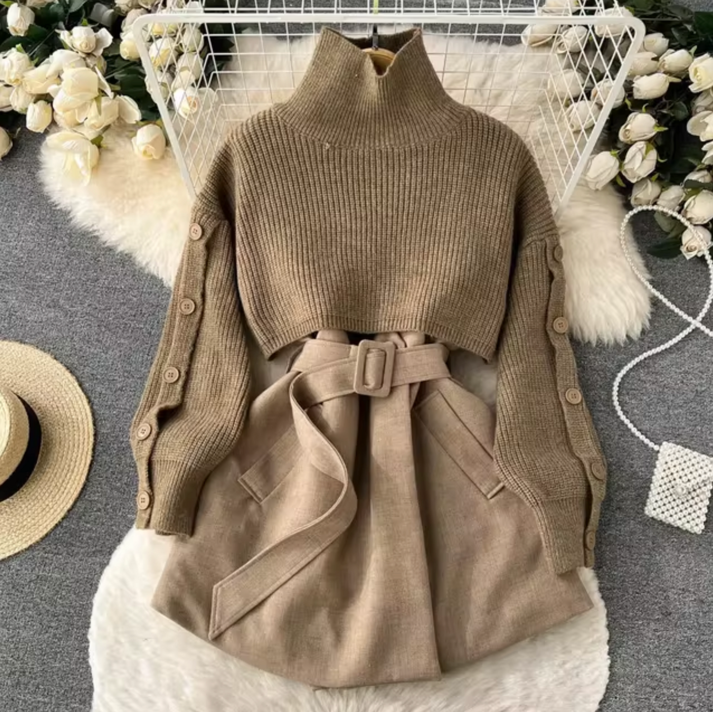 Traje de Mujer Clásico Dos Piezas