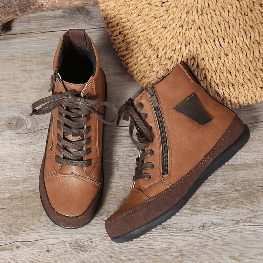 Botas Mujer Alta Cremallera Cómodas - Vestiria