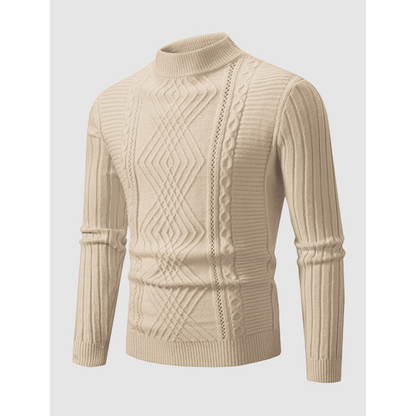 Jersey de punto clásico para hombre