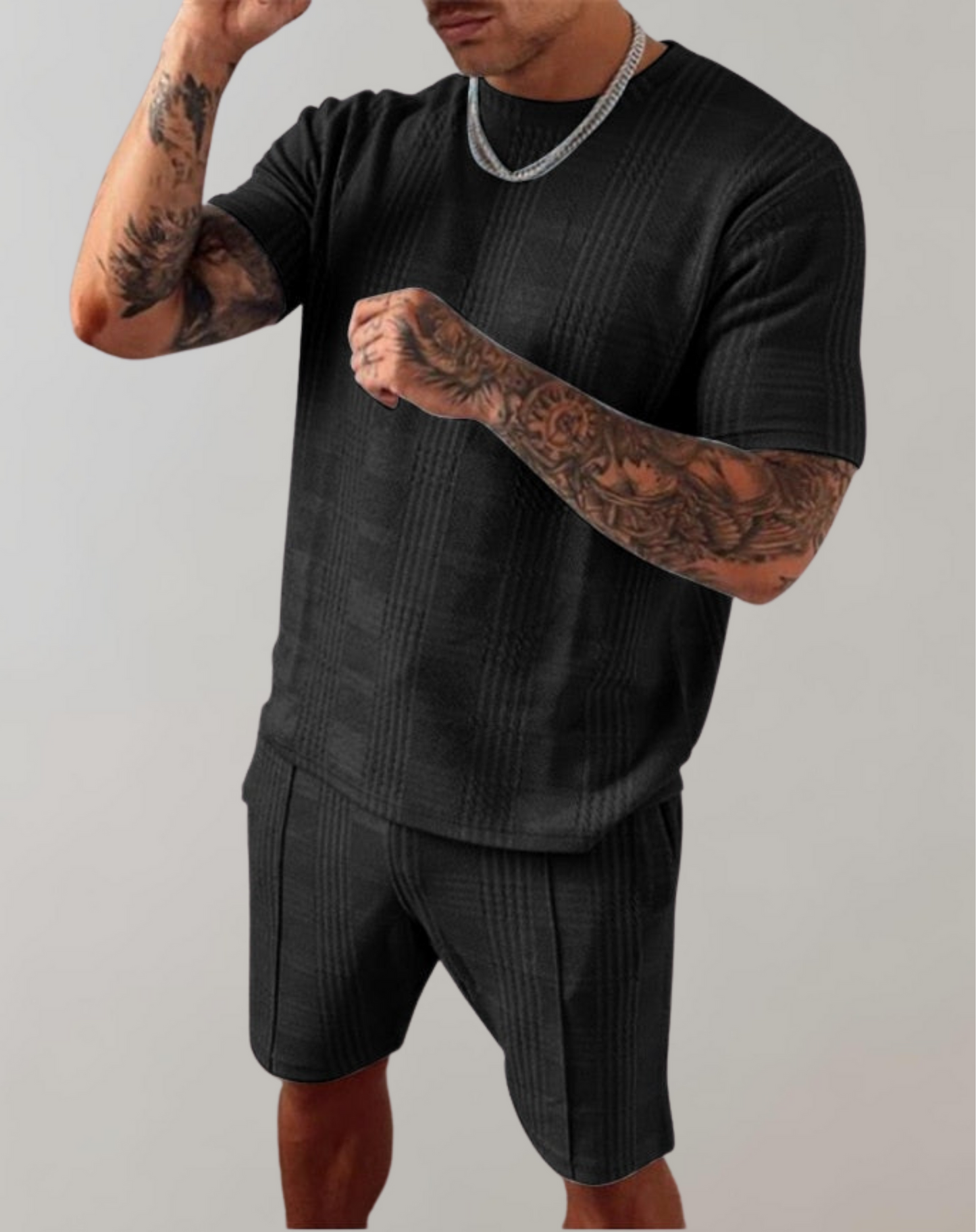 Conjunto Camiseta y Pantalón Corto Deportivo - Vestiria