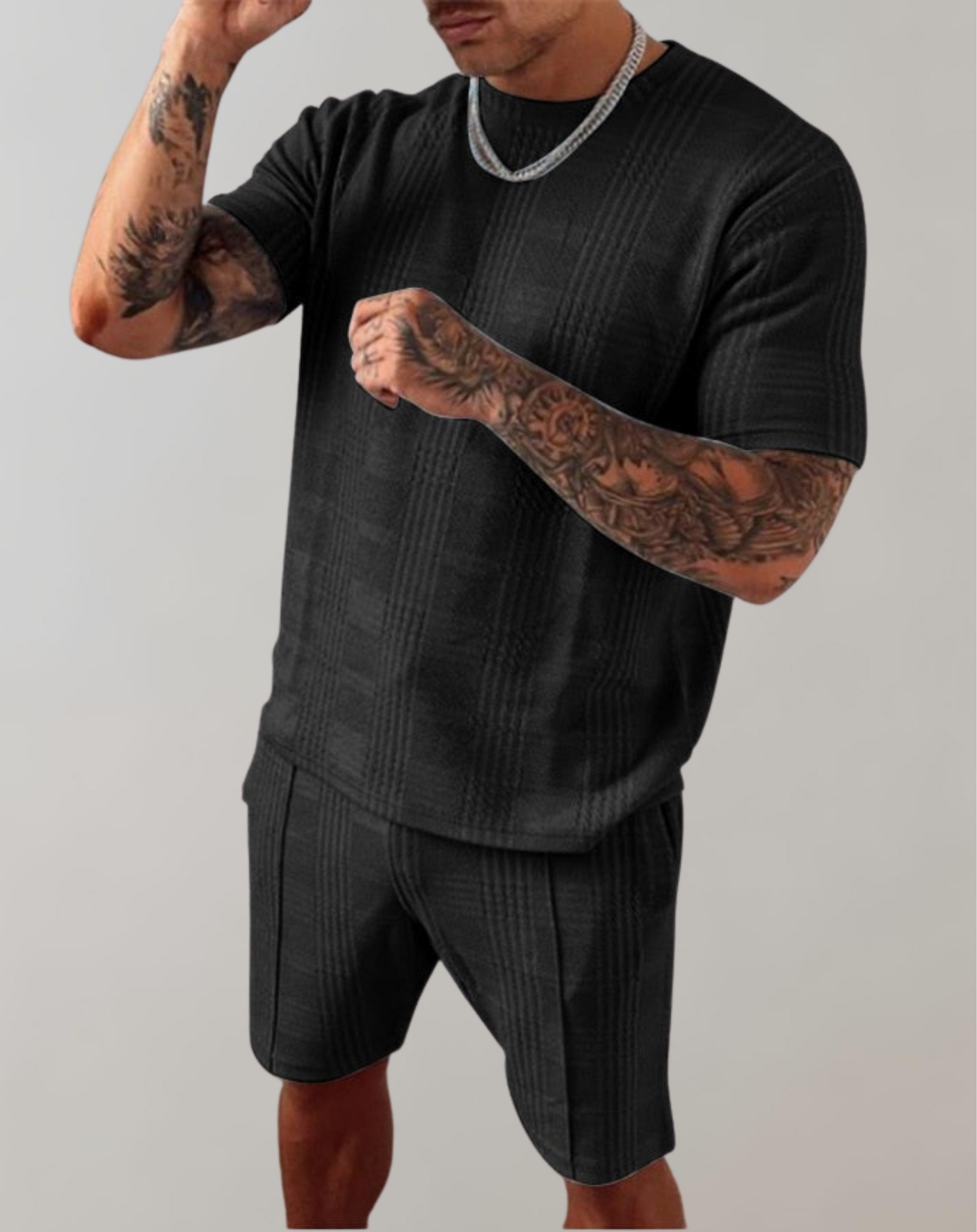 Conjunto Camiseta y Pantalón Corto Deportivo - Vestiria