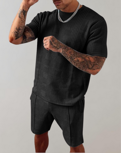 Conjunto Camiseta y Pantalón Corto Deportivo - Vestiria
