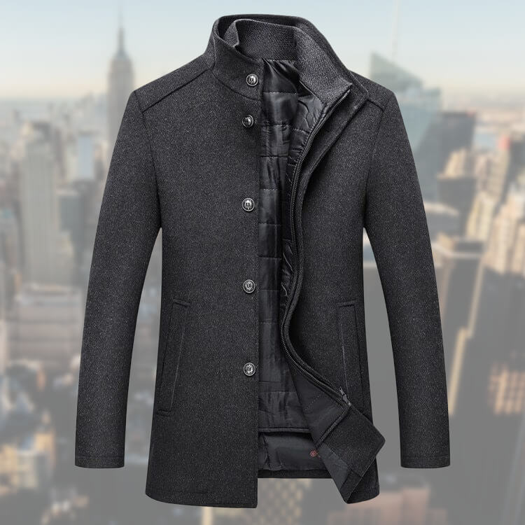 Chaquetón Hombre Abrigo Versátil - Vestiria
