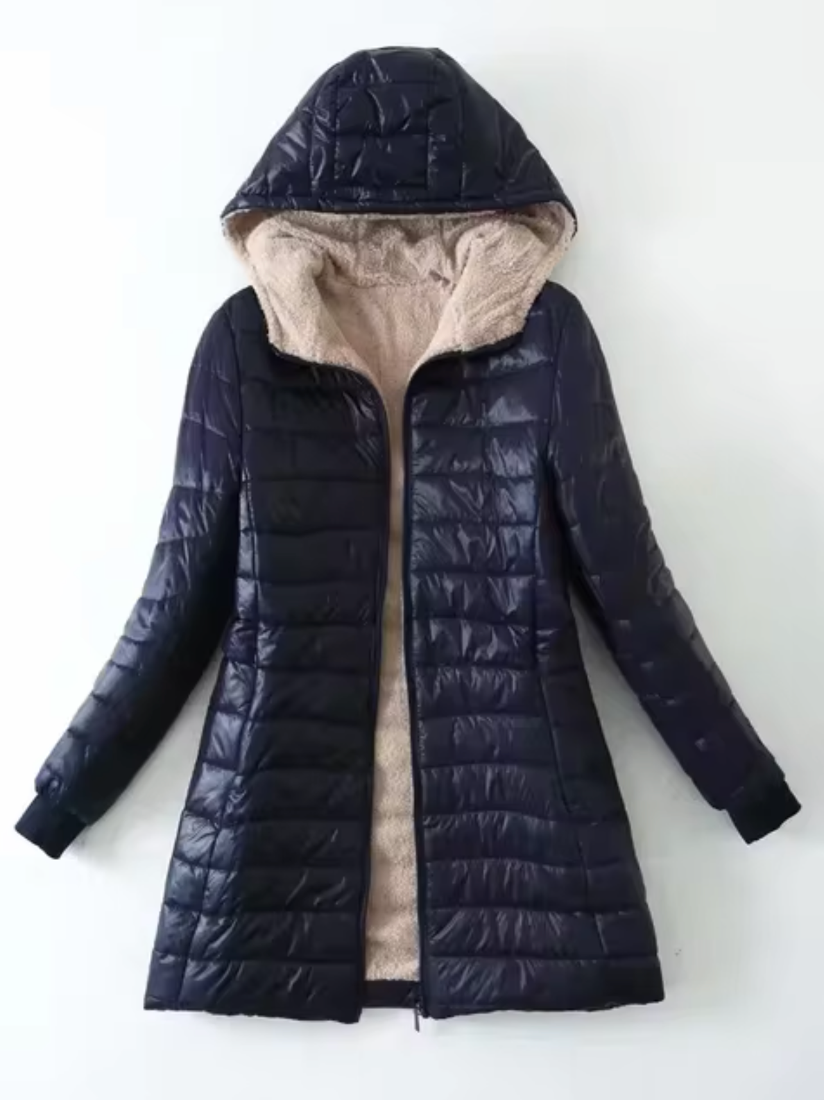 Chaqueta Felpa Suave y Caliente