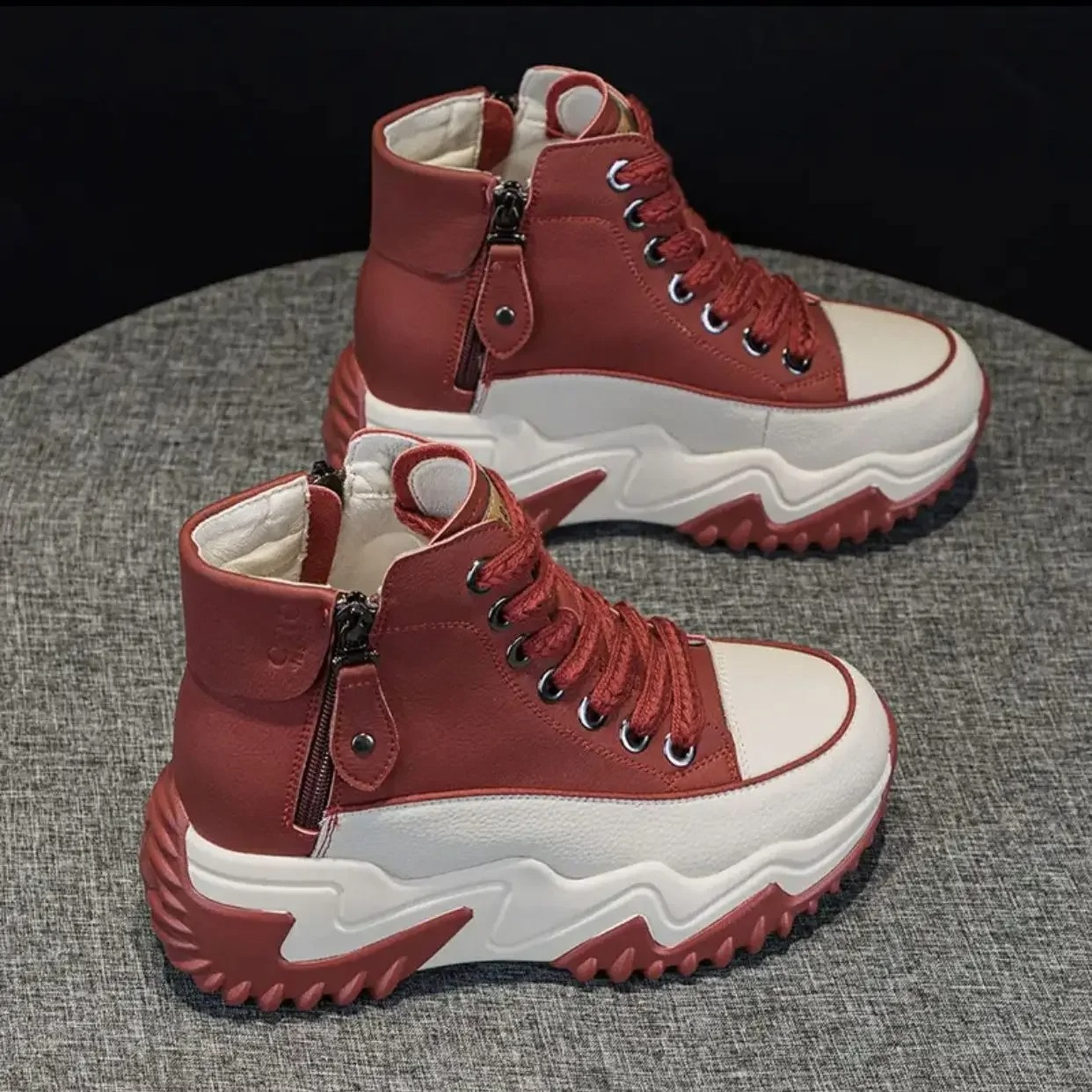 Botas Invierno Mujer Cremallera Flexibles