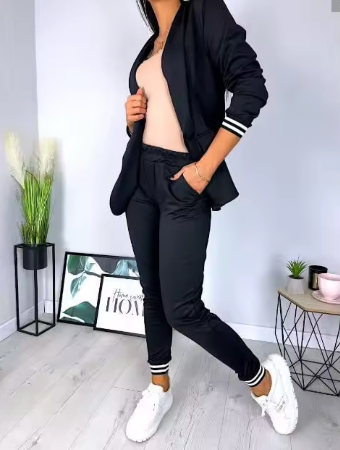 Traje de Mujer Clásico Chaqueta Pantalón