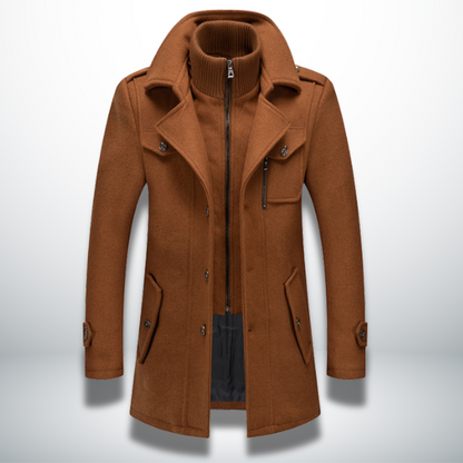 Chaquetón Hombre Clásico Cierre Botones