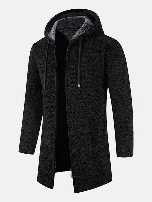 Chaqueta Polar Hombre Capucha Cremallera - Vestiria