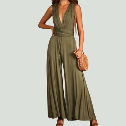 Mono Mujer Elegante Cruzado