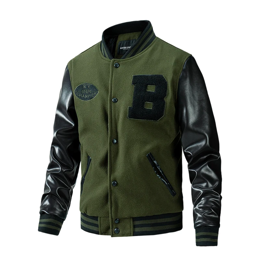 Chaqueta Deportiva Estilo Béisbol Moderna