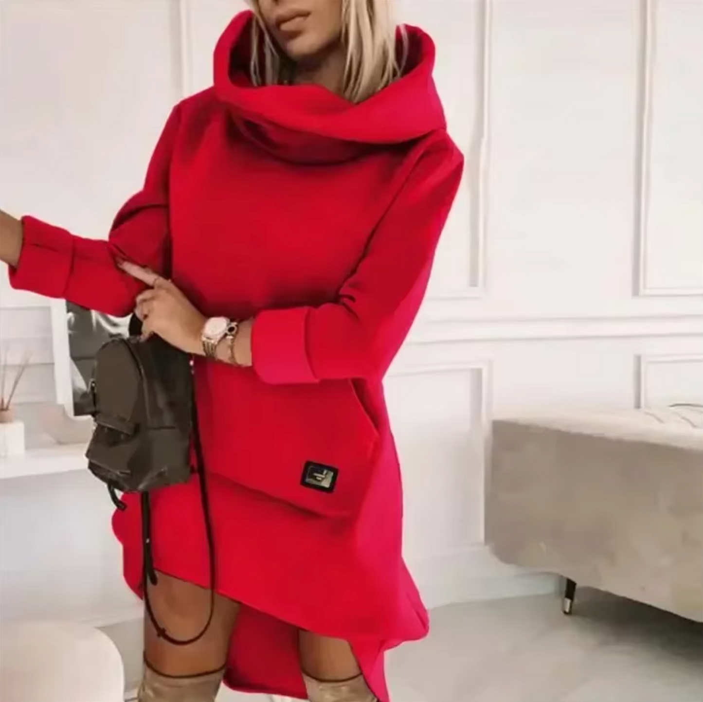 Vestido Deportivo con Capucha