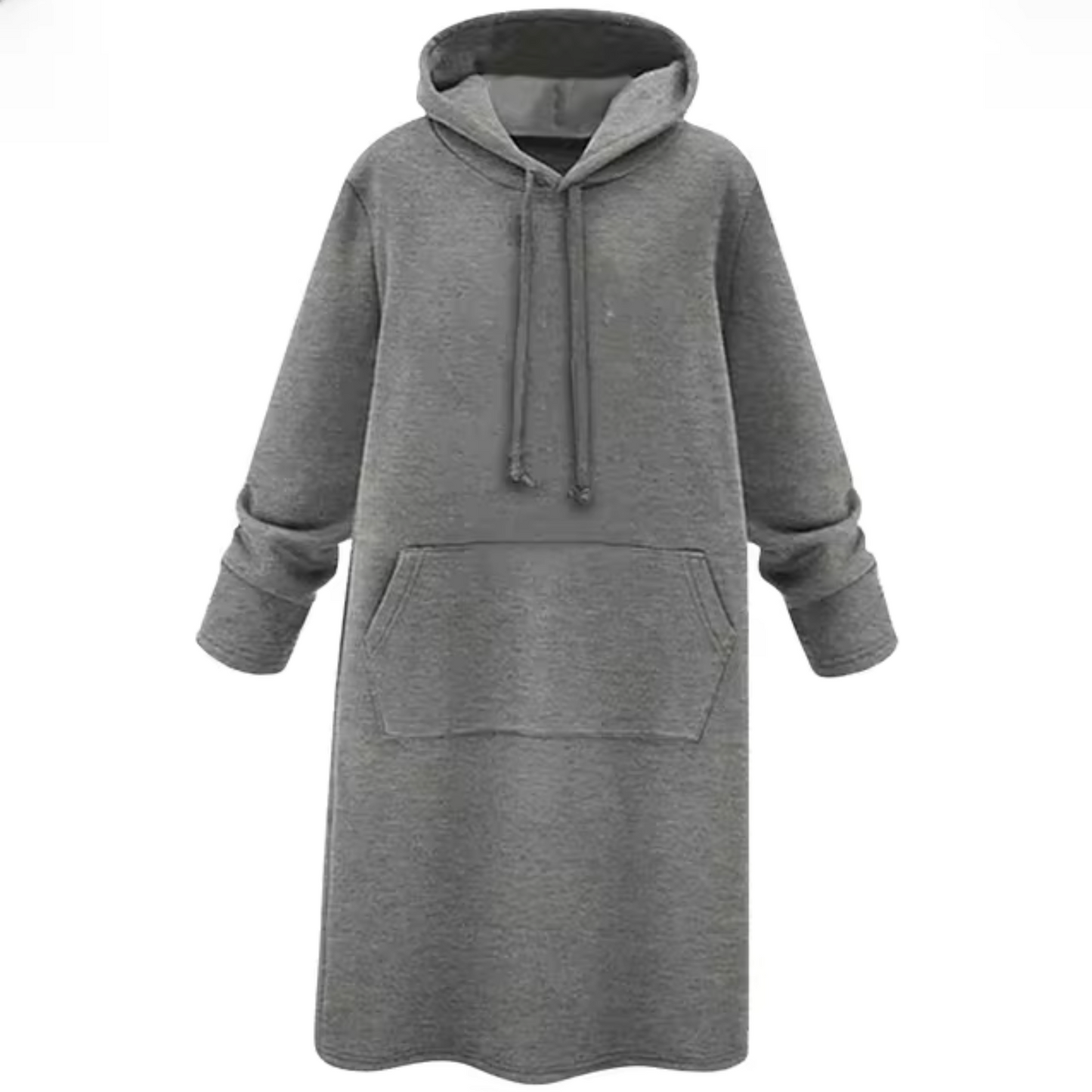 Vestido Capucha Mujer Algodón Cómodo