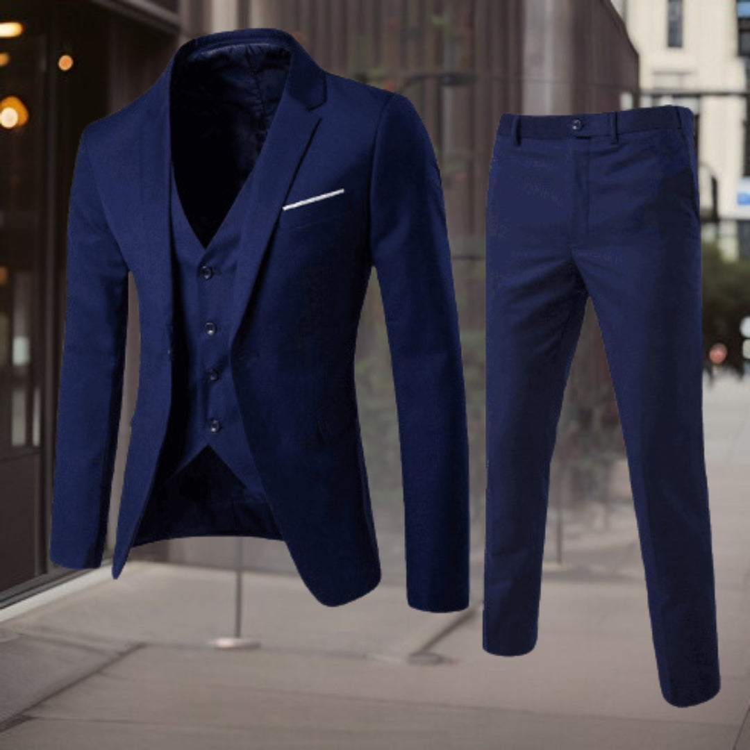 Trajes Slim Clásicos 3 Piezas Elegantes