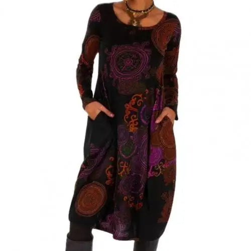 Vestido Boho Chic Mujer Estilo Libre