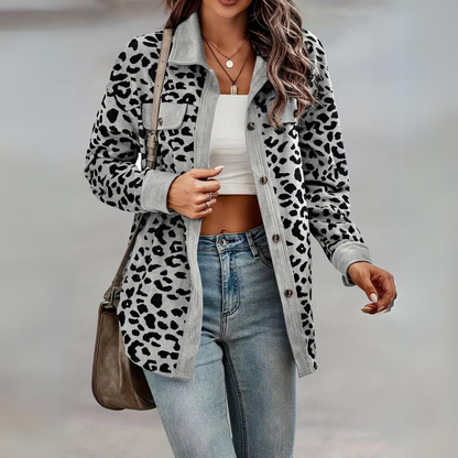 Chaqueta Fashion Animal Print Mujer