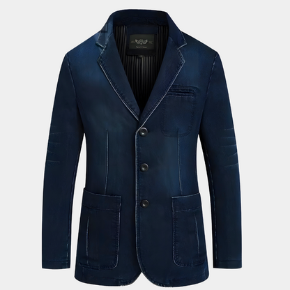 Chaqueta denim hombre estilo retro