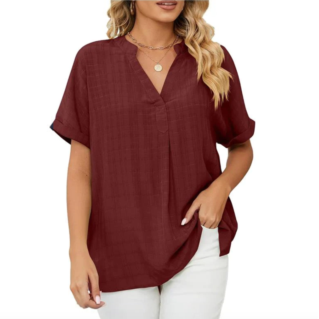 Blusa Ligera Cuello en V Fresh