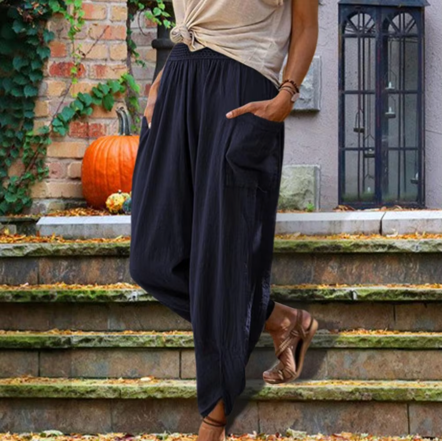 Pantalones Ligeros de Algodón Verano - Vestiria