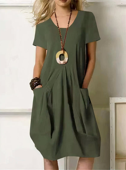 Vestido Ligero Verano Manga Corta