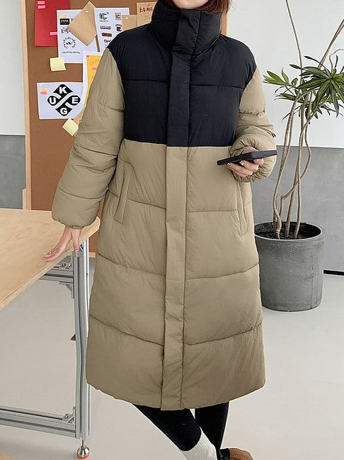 Abrigo Piel Felpa Largo Mujer Invierno - Vestiria