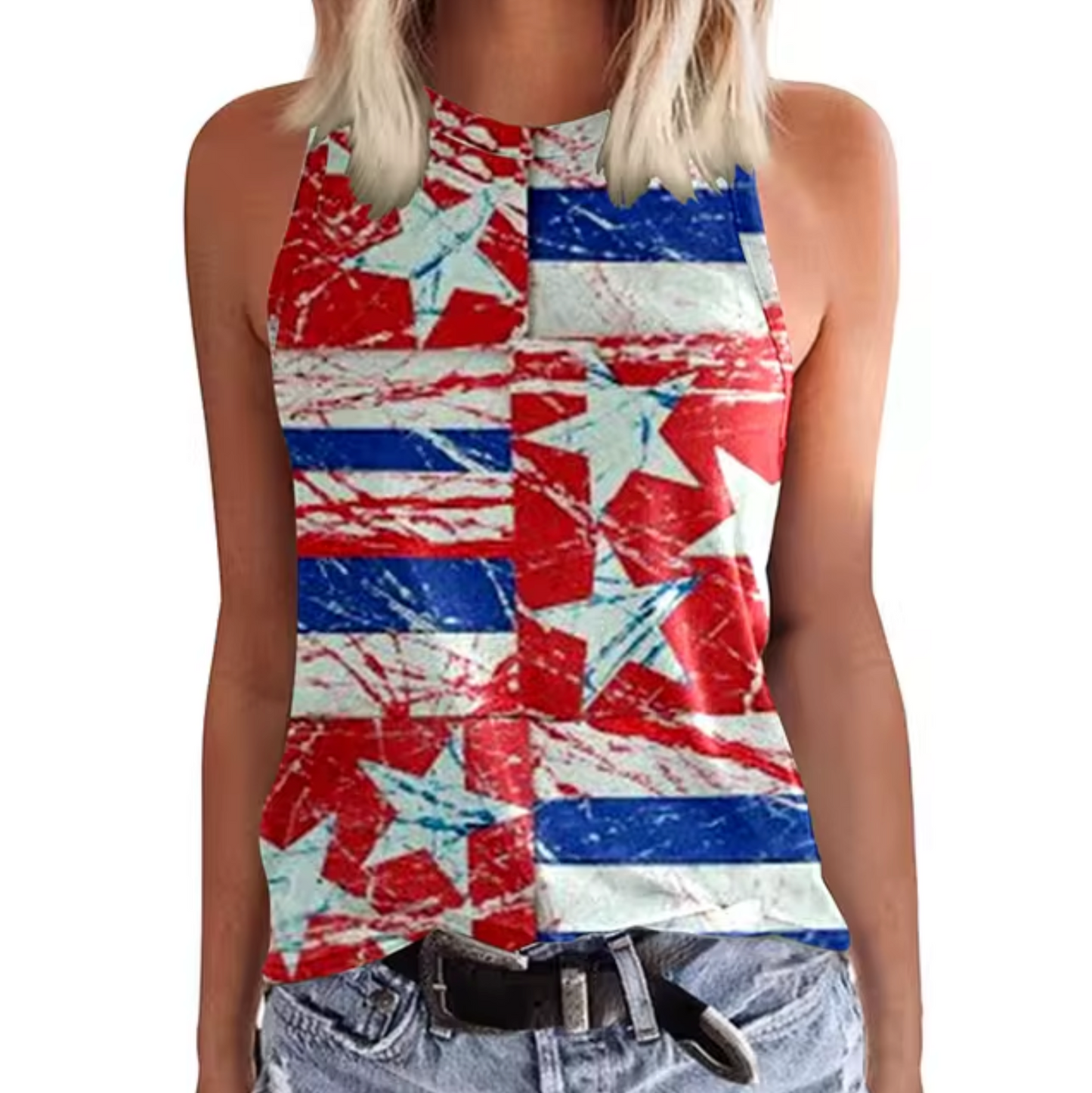 Camisetas Top Estampadas Mujer