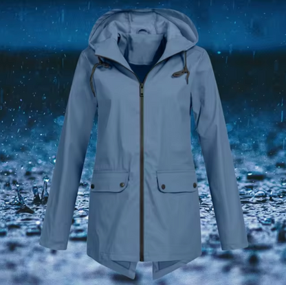 Chubasquero Impermeable con Capucha Ligero