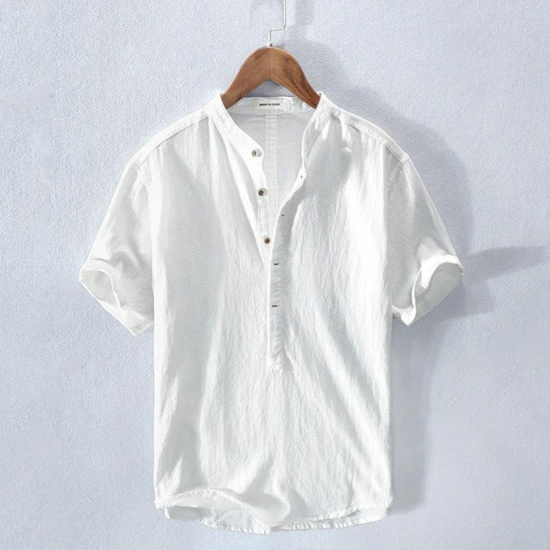 Camisa Hombre Verano Ligera Botones - Vestiria