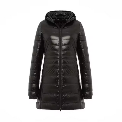 Abrigo Largo Acolchado Oversize Invierno