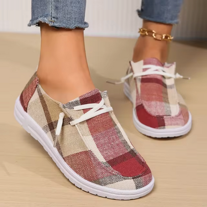 Zapatillas cómodas sin cordones suela baja